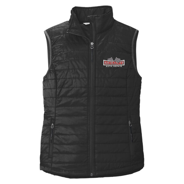 MUR - Women's Packable Puffy Vest Thumbnail
