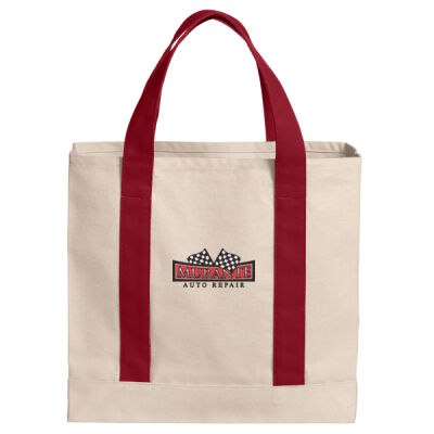 MUR - Cotton Canvas Two Tone Tote Thumbnail