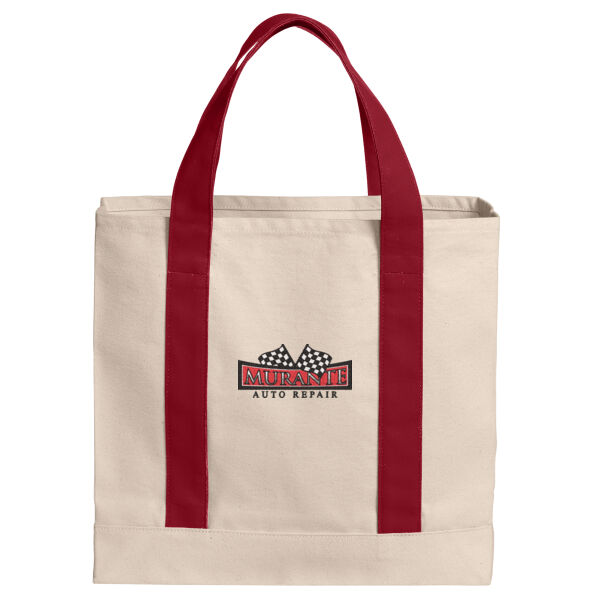 MUR - Cotton Canvas Two Tone Tote Thumbnail