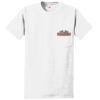 Authentic 100% Cotton T Shirt with Pocket Thumbnail